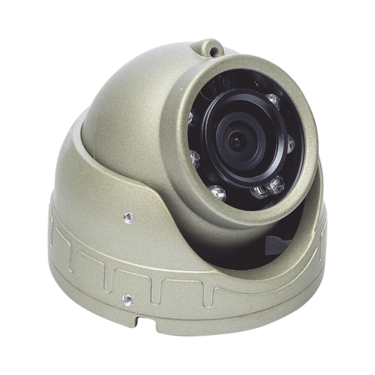 Cámara Mini Domo AHD 2 Megapixel / Lente 2.8 mm / 3 mts IR / Micrfono Integrado / Uso en Interior / Compatible con DVR´s Moviles Streamax / Conector Tipo Aviación