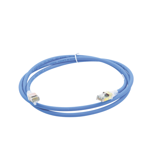 Patch Cord Z-MAX Cat6A UTP, CM, 1.52 Metros (5 Pies), Color Azul, Versi�n Bulk (Sin Empaque Individual)