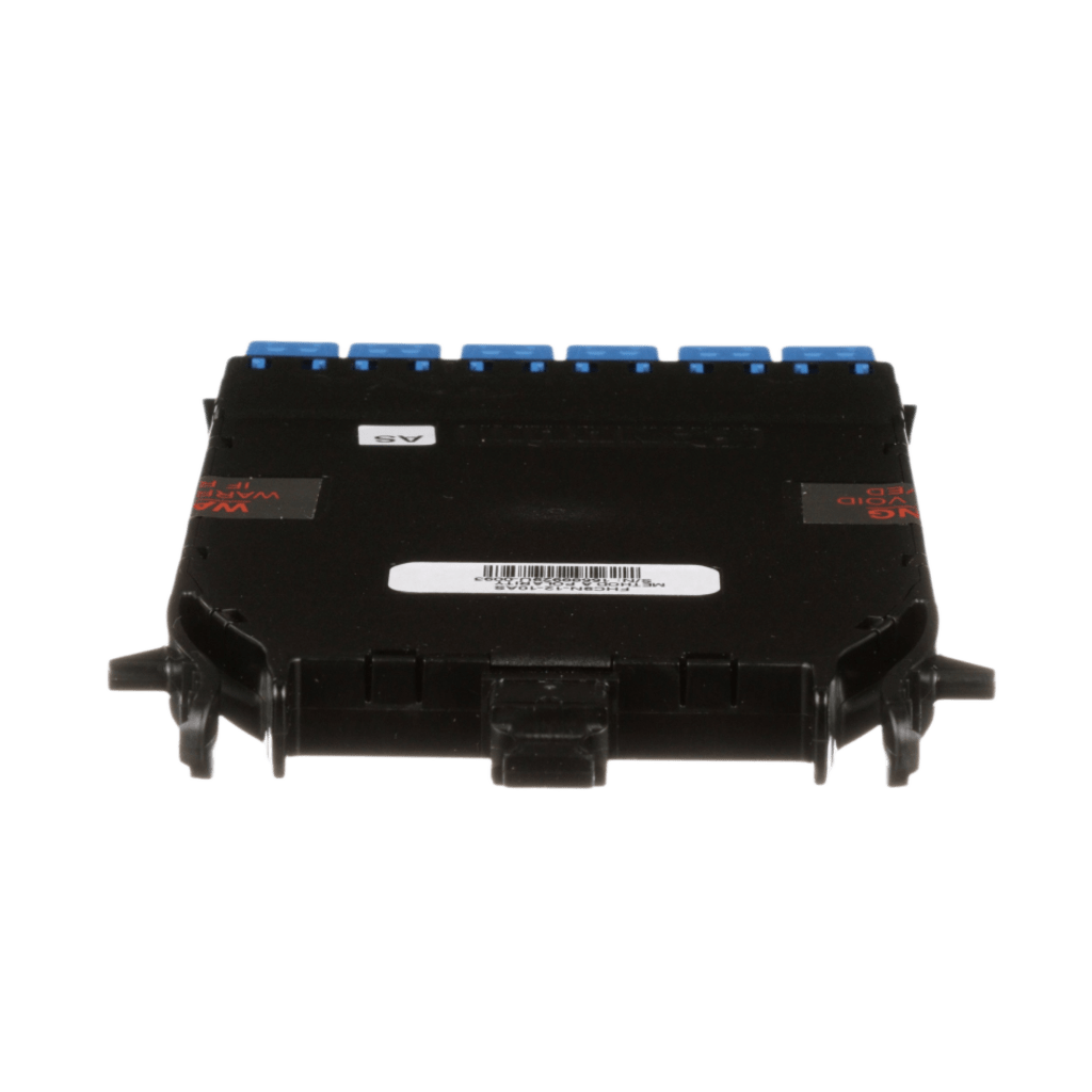 Cassette HD Flex Para 12 Fibras Monomodo OS2, de MPO a 6 Conectores LC Duplex, Método de Polaridad A, Color Azul