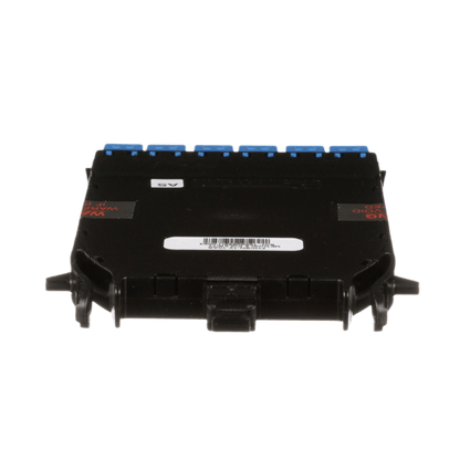 Cassette HD Flex Para 12 Fibras Monomodo OS2, de MPO a 6 Conectores LC Duplex, Método de Polaridad A, Color Azul
