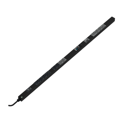 PDU Monitoreable y Switchable por Toma (MSPO) para Distribución de Energía, Enchufe de Entrada NEMA L6-30P, Con 20 Salidas C13 y 4 C19, de Instalación Vertical, 208 Vca, 30 Amp