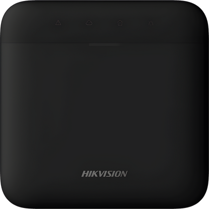 (AX PRO) Panel de Alarma Inalámbrico de Hikvision / Color Negro / Soporta 48 Zonas / Wi-Fi y Ethernet / Incluye Batería de respaldo / Compatible con los Accesorios AX PRO