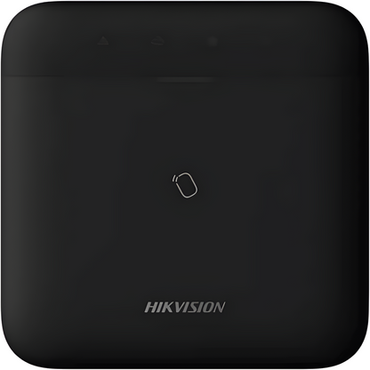 (AX PRO) Panel de Alarma Inalámbrico de Hikvision / Color Negro / Soporta 96 Zonas / GSM 3G/4G, Wi-Fi y Ethernet / Incluye Batería de respaldo / Compatible con los Accesorios AX PRO.
