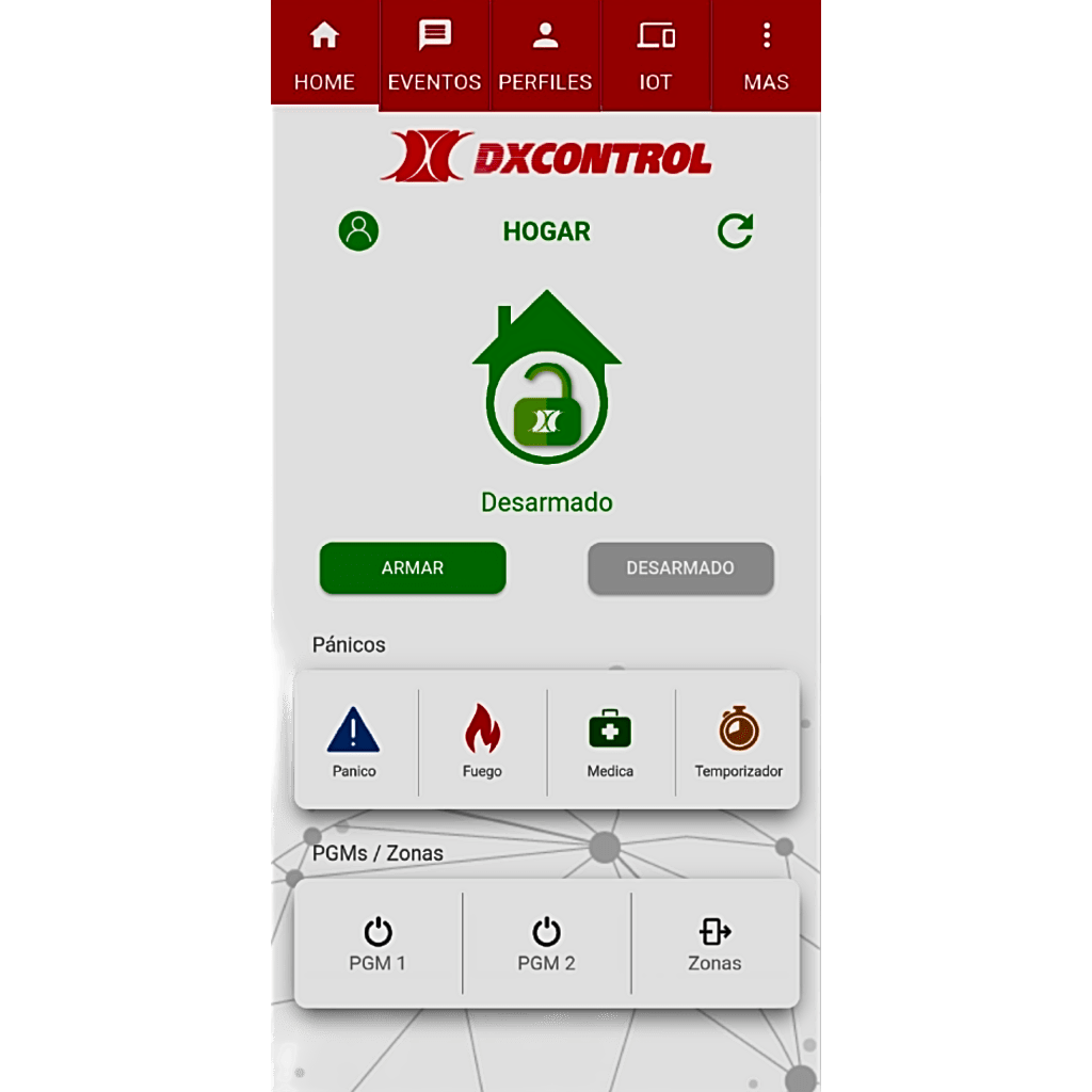 Comunicador Universal DX FULL WIFI / Control Total de Panel de Alarma / Activación Salidas Domóticas / Notificaciones PUSH / Programación Web / Compatibilidad CONTACT ID / APP Full Control Gratuita