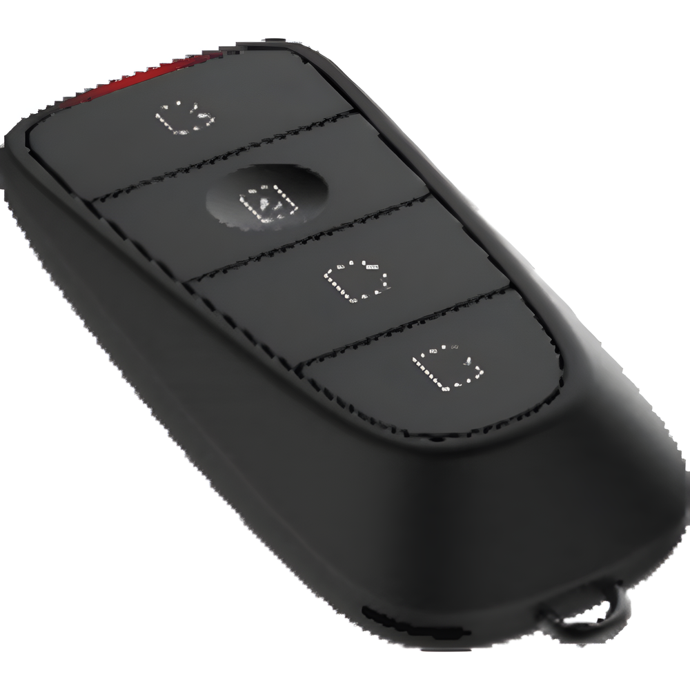 Control Remoto tipo Llavero con 4 Botones y Led Indicador