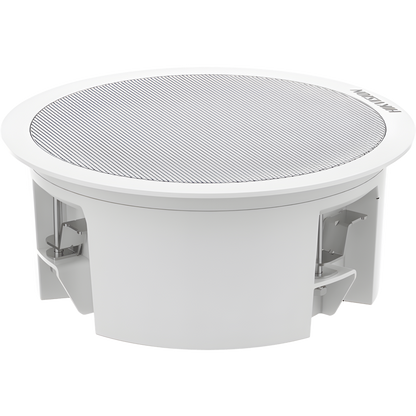 Bocina (Altavoz IP) Con Bluetooth | Montaje en Plafón | 3 Watts | No requiere amplificador | PoE+ | Entrada de alarma | Soporta Bocinas secundarias | Voceo en tiempo real | Calendarización de audios | Síntesis de Voz (TTS)