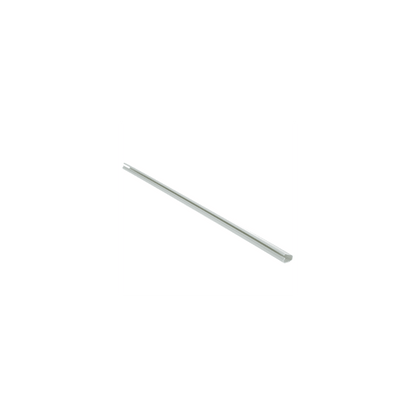 Canaleta LD3 de PVC rígido, con cinta adhesiva para instalación sin herramientas, 19.6 x 12 x 1828.8 mm, Color Blanco
