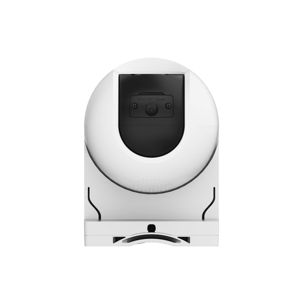 Cámara PT / Wi-Fi / Resolución 3 Megapixel (2K) / Audio de Dos Vías / Visión Nocturna en Color / AI Detección de Humanos y Vehículos / Defensa Activa con Sirena y Luz Estroboscópica / IP65