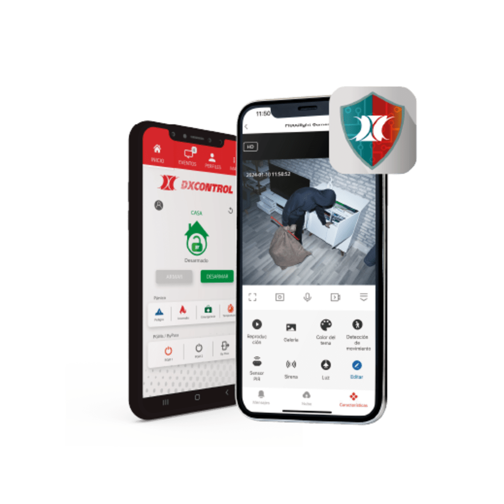 Comunicador de Alarmas MAX 4 / 2G-3G-4G-WiFi-Ethernet / Dual SIM / 4 E/S Programables / Contact ID / Compatibilidad Universal / IoT / DX Tools