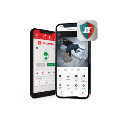 Comunicador de Alarmas MAX 4 / 2G-3G-4G-WiFi-Ethernet / Dual SIM / 4 E/S Programables / Contact ID / Compatibilidad Universal / IoT / DX Tools