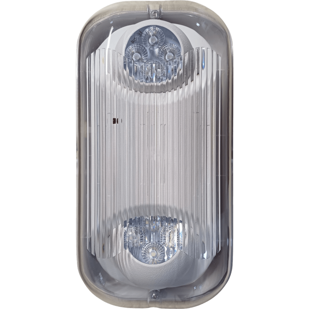 Luminaria de Emergencia LED Impermeable / Versión CL para Clima Frío (-20°C) / Montaje Pared y Techo / 630 lm