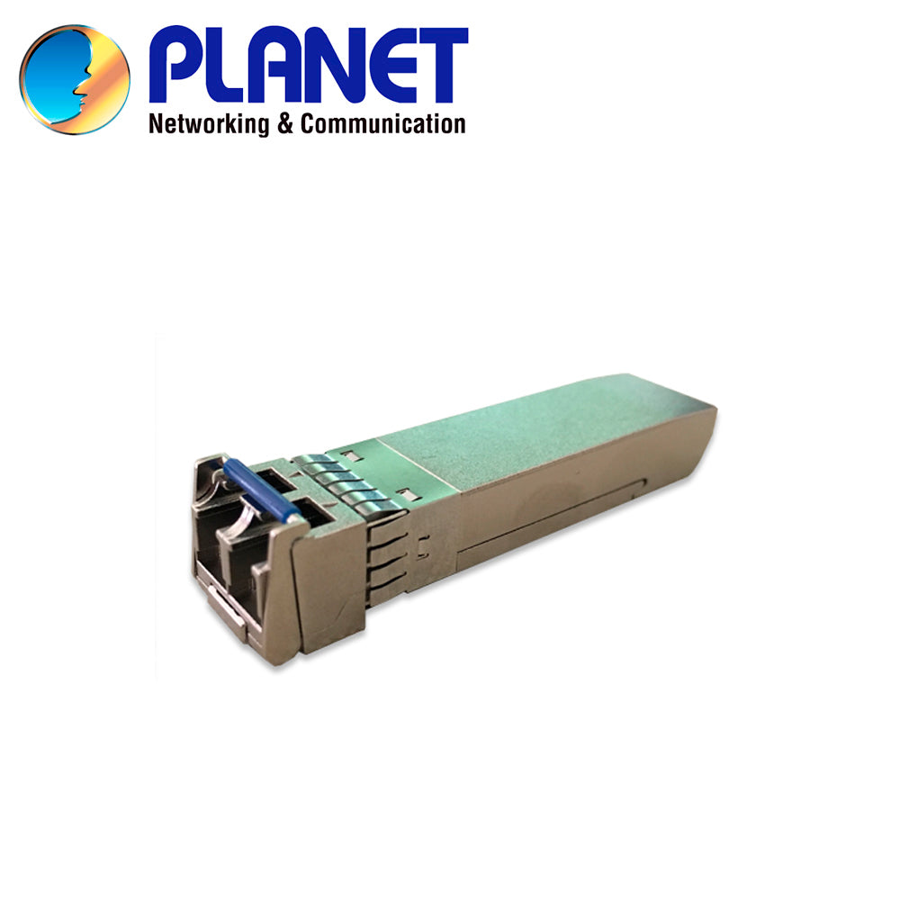 transceptor para fibra optica monomodo planet sfp28-25g-lr / velocidad de transmision 25gbps/ distancia de transmision 10 kilometros/ tipo de conector lc/ longitud de onda 1310 nm / ddm / temperatura de operacion 0-70 grados celsius