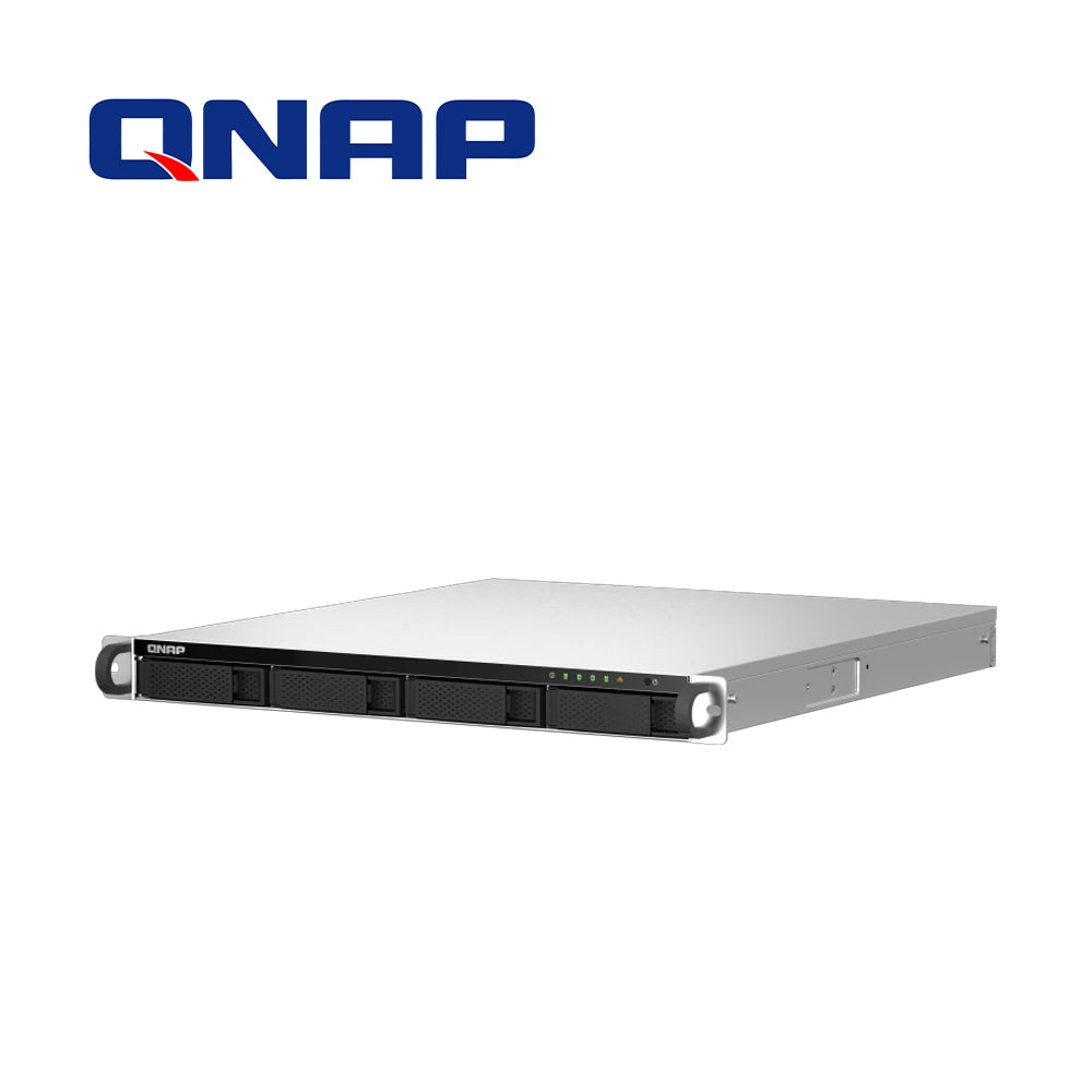nas qnap ts-464u-8g-us / procesador intel celeron / memoria ram 8gb / 4 bahias frontales sata 3.5 pulgadas y 2.5 pulgadas / 2 puertos rj45 2.5gbe / puer