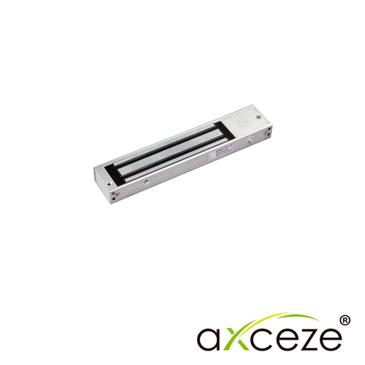 chapa magnetica electroiman axceze ax-m620t con temporizador que permite el retardo del cierre fuerza de 600lbs compatible con accesorios m620