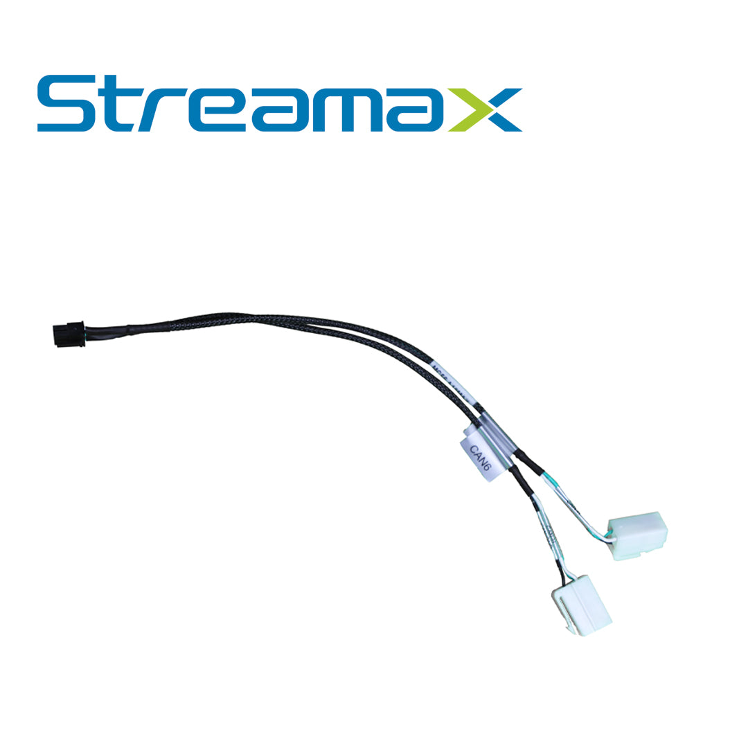 cable de conexion meriva streamax mc56 a16max / can (5-6) / conector 5557 de 8pin / 30cm / compatible con dvr movil a16max