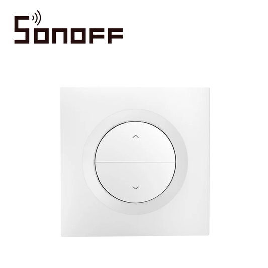 caja de interruptor de pared para persianas enrollables sonoff erbs/ compatible con los mini-rbs / cuenta con un espacio para colocar el mini-rbs