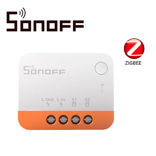 mini interruptor inwall zigbee sonoff zbminil2 / interruptor un canal bidireccinal ideal conexion tipo escalera / solucion de smart home con temporizador / necesita hub zigbee / maxima corriente soportada 6 amp