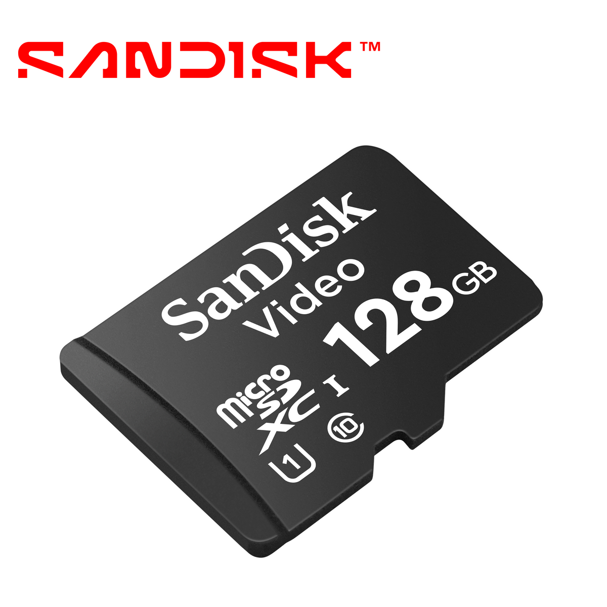 tarjeta memoria micro sd xc sandisk video 128gb sdsdqas4-128g-bp / optimizada para videovigilancia 24/7 / alta resistencia / opera en temperaturas de -25 a 85 grados centigrados / especial para camaras ip y dvr movil