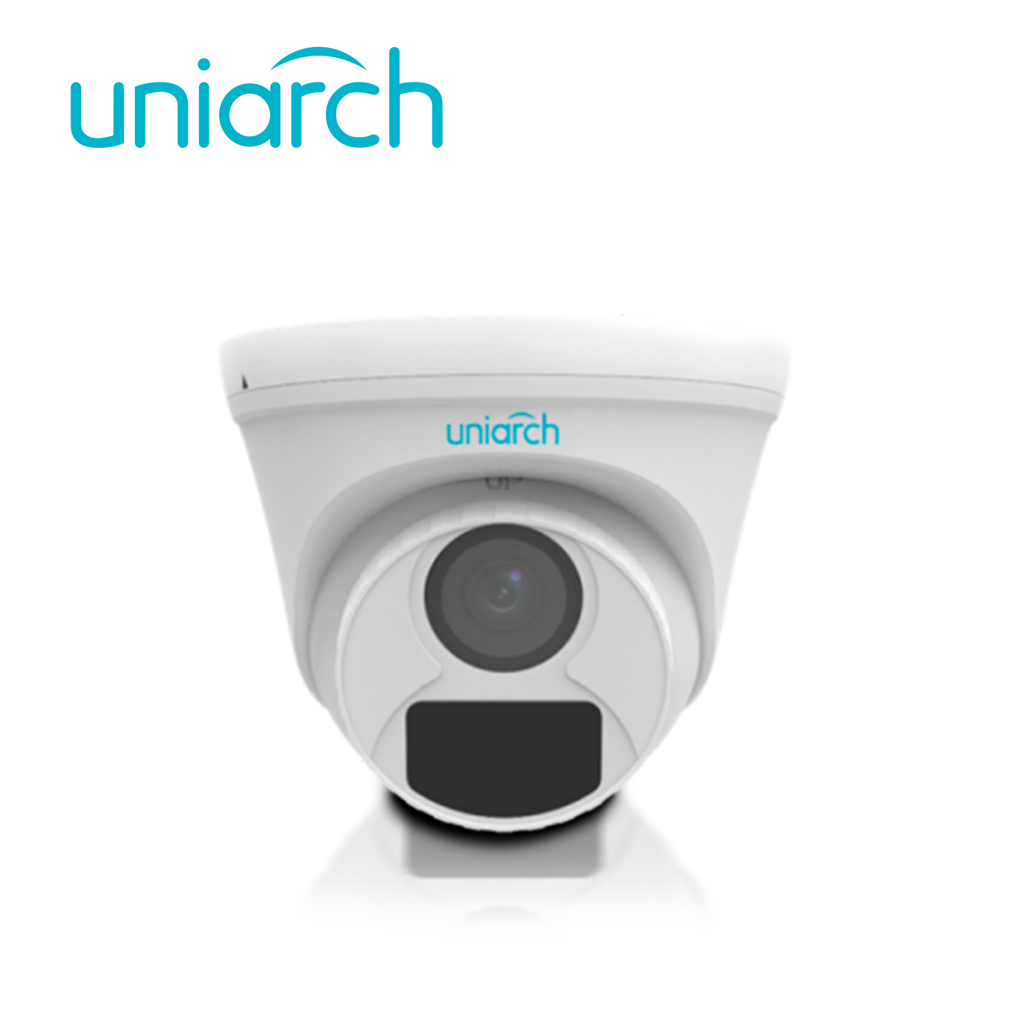 camara analoga turret uniarch uac-t112-f28-x-h / 2mp / lente-fijo 2.8mm / dwdr / ir-cut-filter / tvi/ahd/cvi/cvbs / menu-osd / admite / giro180grados(horizontal+vertical) / plastica / ip67 / 3-axis / 12vcd