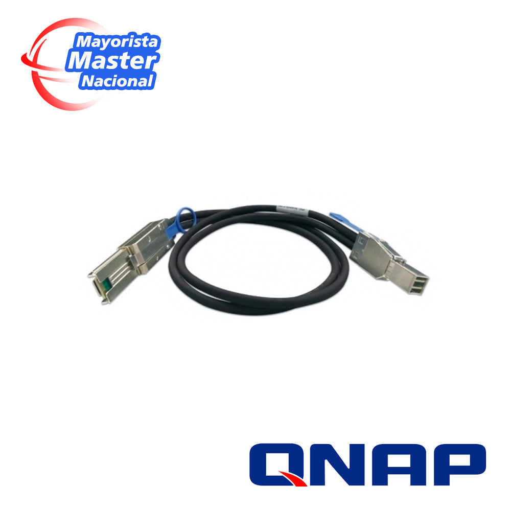 qnap cab-sas05m-8644-8088 mini sas cable (sff-8644 to sff-8088) 0.5m