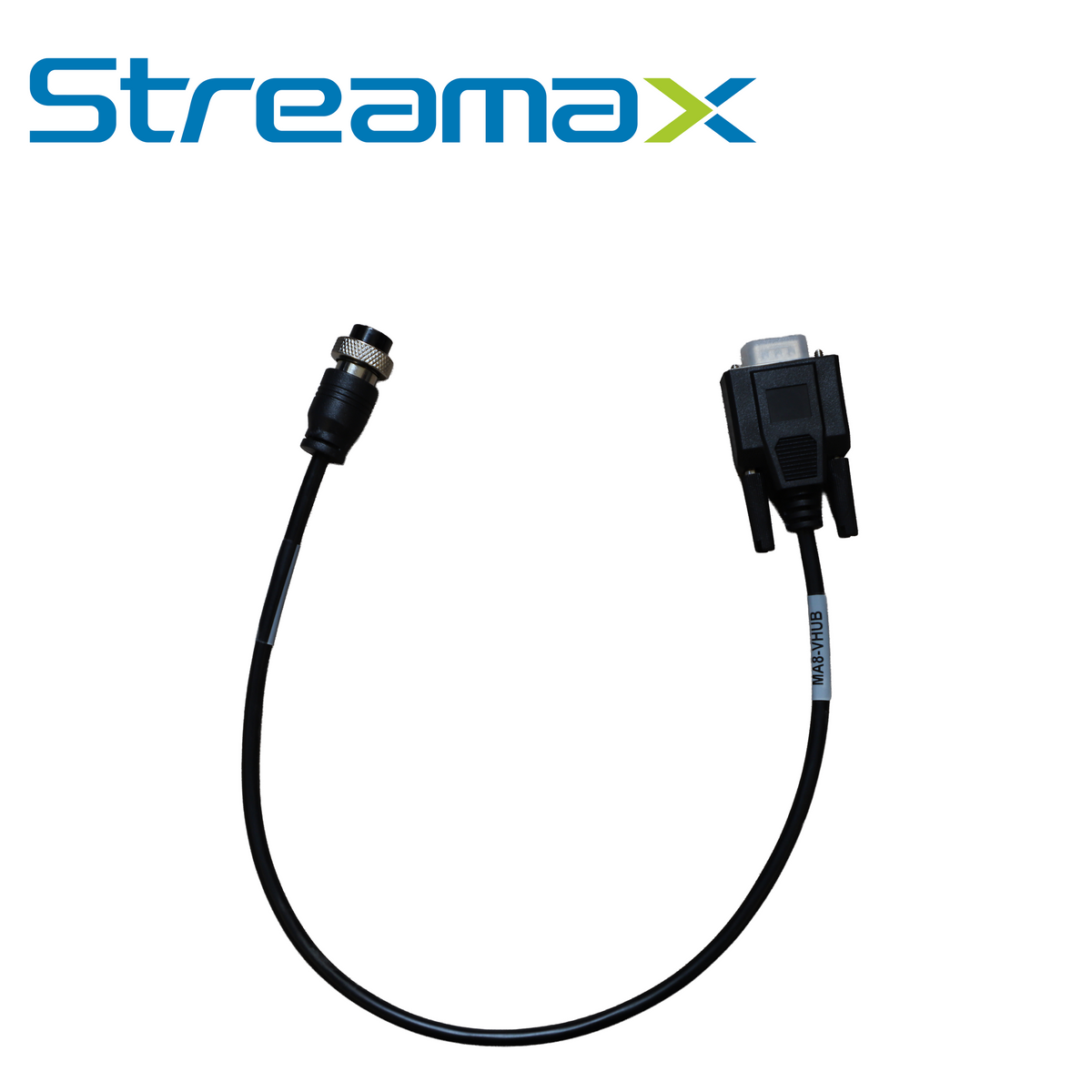 cable de conexion meriva streamax ma8-vhub / hembra 8pin + macho vga / 40cm / compatible con mdvr de serie a8pro