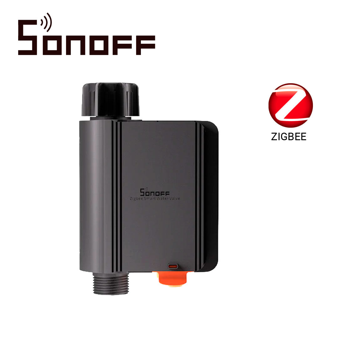 valvula inalambrica sonoff swv-nh / zigbee 3.0 / configurables los ciclos de riego/ compatible con alexa/google home/ home assistant