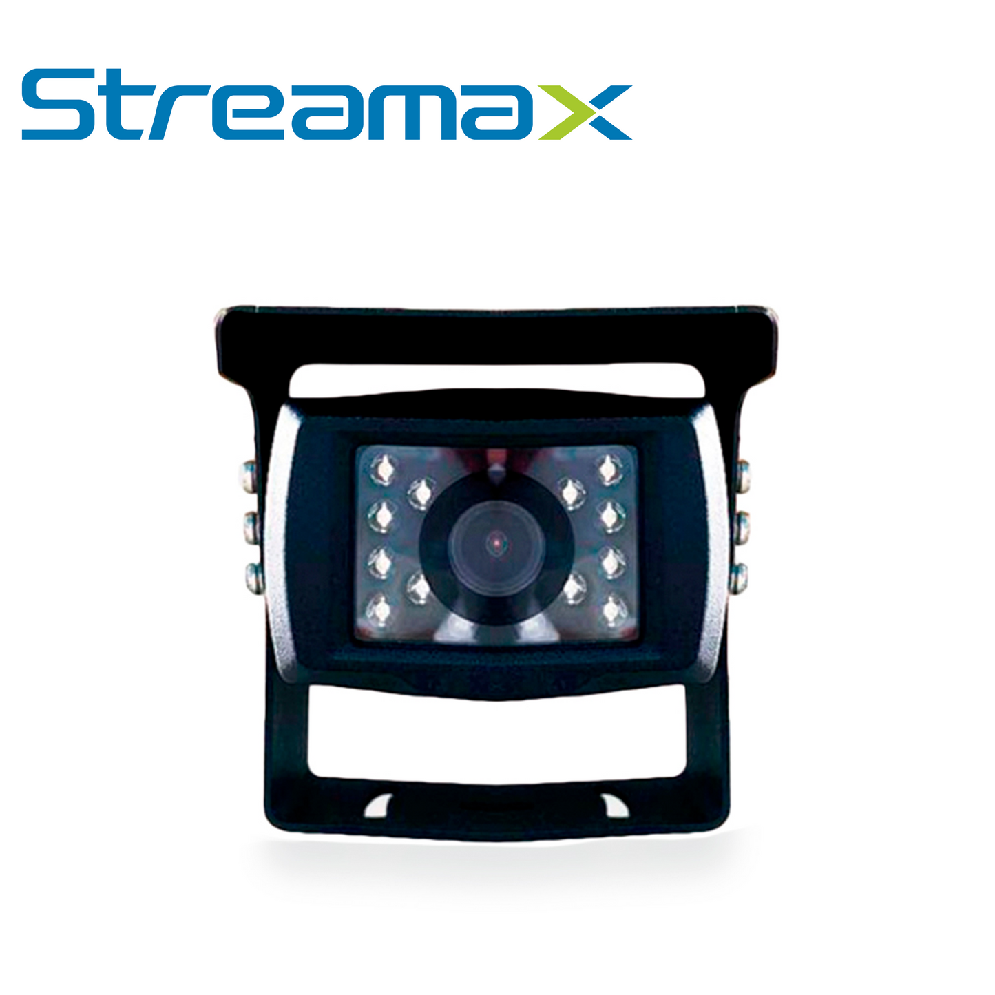 camara box ip streamax mc4xr / 2mp / 2.8mm / 10m ir / ip67 / conector din 6 pines / 12 vcd / exterior