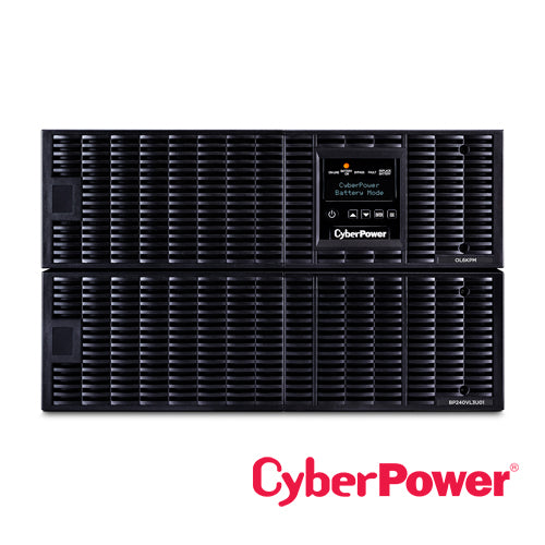 ups cyberpower ol6krt 6000va / 5400w online doble conversion  240 vac/240 vac. onda senoidal pura  convertible torre/rack 6u 2xnema l6-20r 2xnema l6-30r usb/serial/tarjeta snmp/http