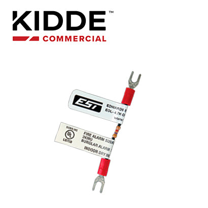 resistencia de fin de linea eol47 / 4.7k? certificado ul / compatible con paneles kidde y de terceros/ paquete de 7 piezas