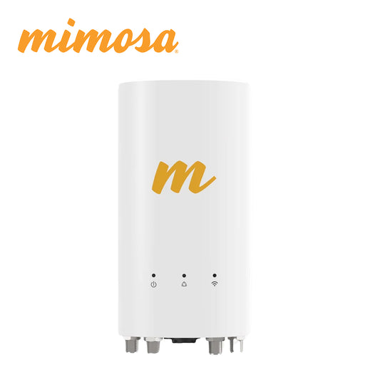ap ptmp 4x4 enlace inalambrico mimosa a5c-ef exterior conectorizado 4.9-6.4 ghz gps 802.11ac 1.7gbps 1 puerto rj45 10 100 1000 mbps 4 conectores tipo n hembra ip67 (incluye inyector poe 56v) (3 meses de garantia)