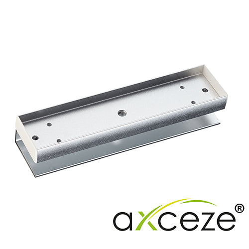 bracket tipo u axceze ax-m320-u compatible con los imanes de la serie m320 util para colocar la contra en las puertas de cristal sin marco fabricado en aluminio