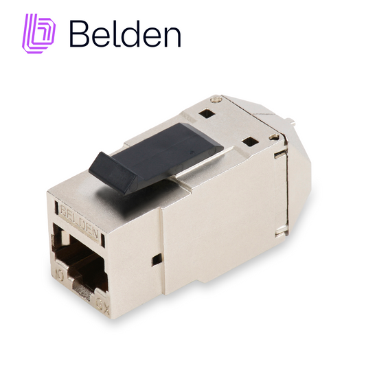 conector modular jack cat6a rj45 belden rvaejksme-s1 / revconnect / interior / blindado / pieza