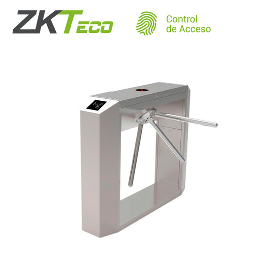 torniquete tipo puente de medio cuerpo zkteco ts200 bidireccional bajo consumo acero inoxidable sistema hasta 30 accesos por minuto. liberacion semiautomatica en la perdida de energia sin panel sin lectora