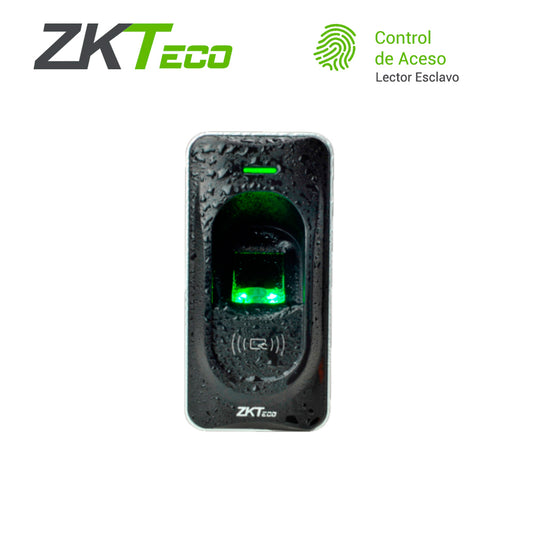 lector biometrico y proximidad para panel inbio zkteco fr1200 3000huellas/30000tarjetas125khz rs485 requiere panel inbio y enrolador zk9500