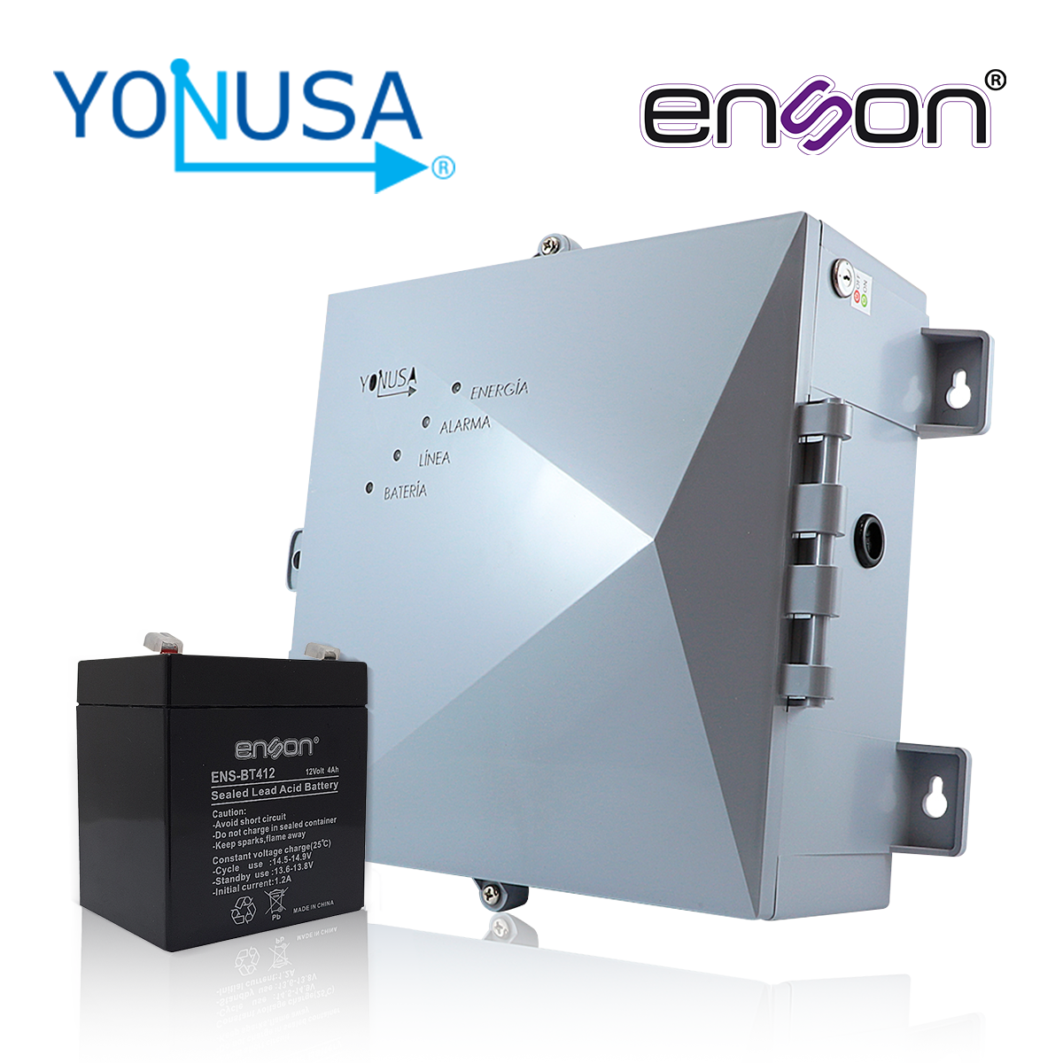 kit eb bateria+energizador yonusa ey ng 12000 1+ ens-bt412 o equivalente