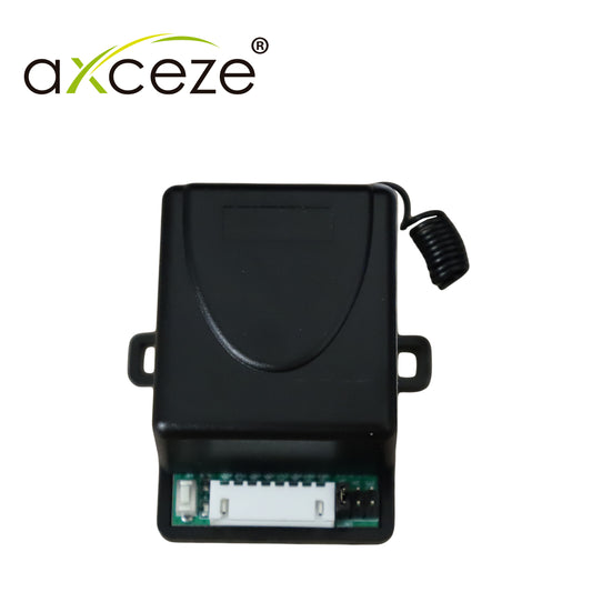 receptor inalambrico con control remoto axceze ax-rec10 433.92mhz soporta hasta 29 controles