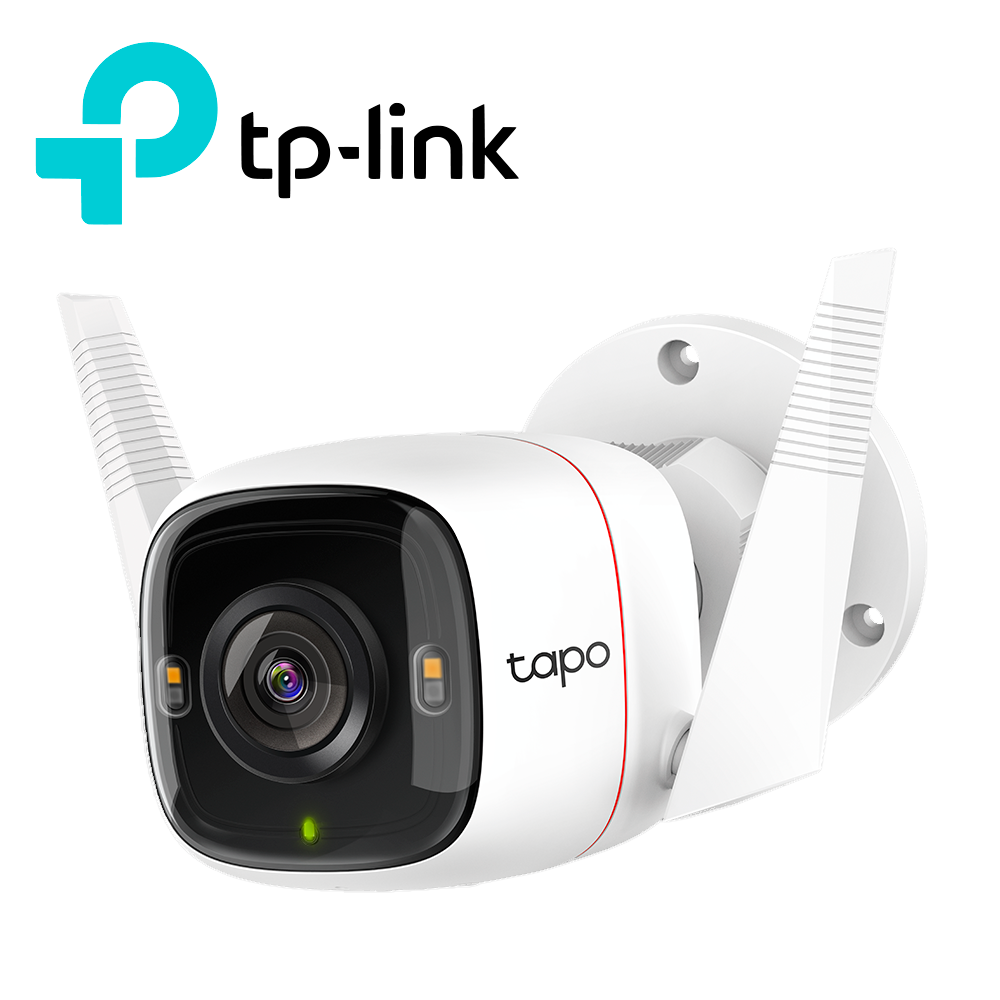 Cámara IP 4 Megapixel (2K) / Lente 3.18 mm / Wi-Fi / 30 mts IR / Exterior IP66 / Audio Bidireccional / Micro SD hasta 256 GB / Compatible con Google y Alexa