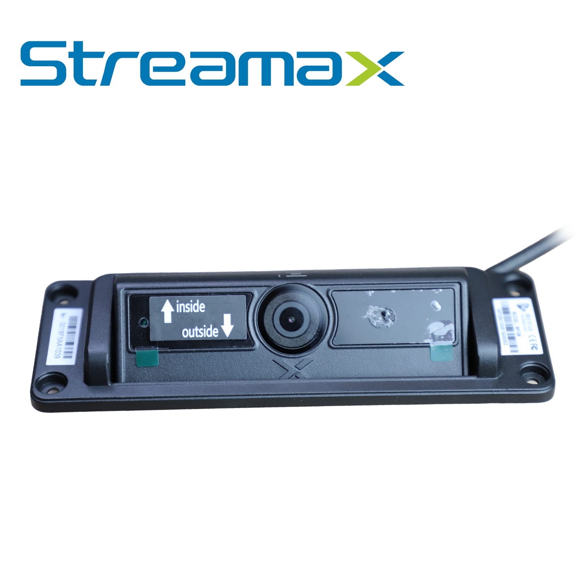 camara master contadora de personas ip streamax mp3m-tm / 2mp / 2.7mm / 3m ir / ip54 / conector din 6 pines / 12 vcd / interior / montaje en techo