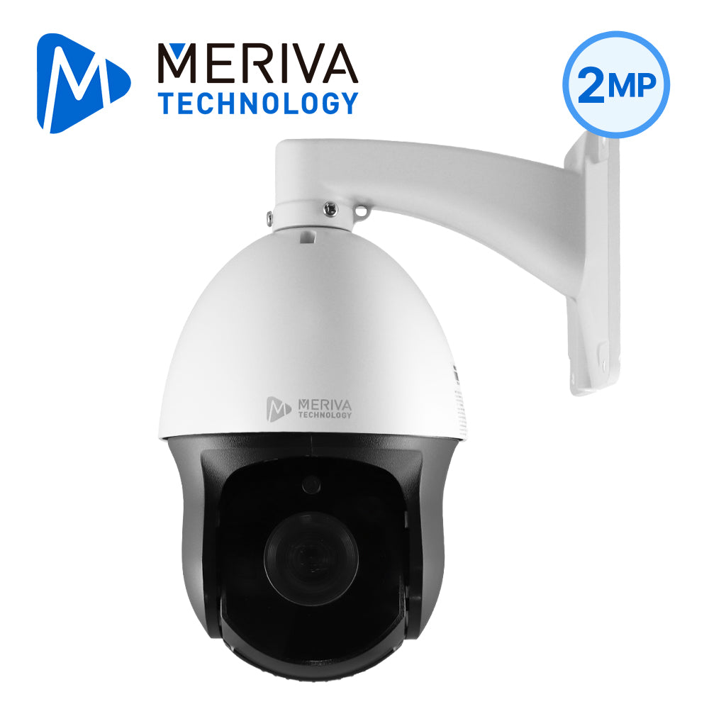 camara hd ptz meriva technology mbashd1821 / 2mp / 18x / ahd/tvi/cvi/sd / lente motorizado 5.1 - 92mm / 70m ir / ip67 / metalica / 12 vcd / coc / rs485