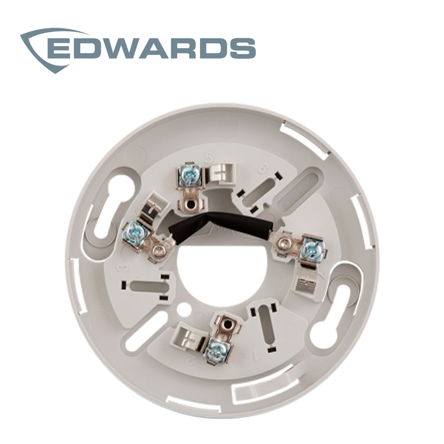 base estandar de montaje edwards siga-sb / compatible con los detectores siga edwards