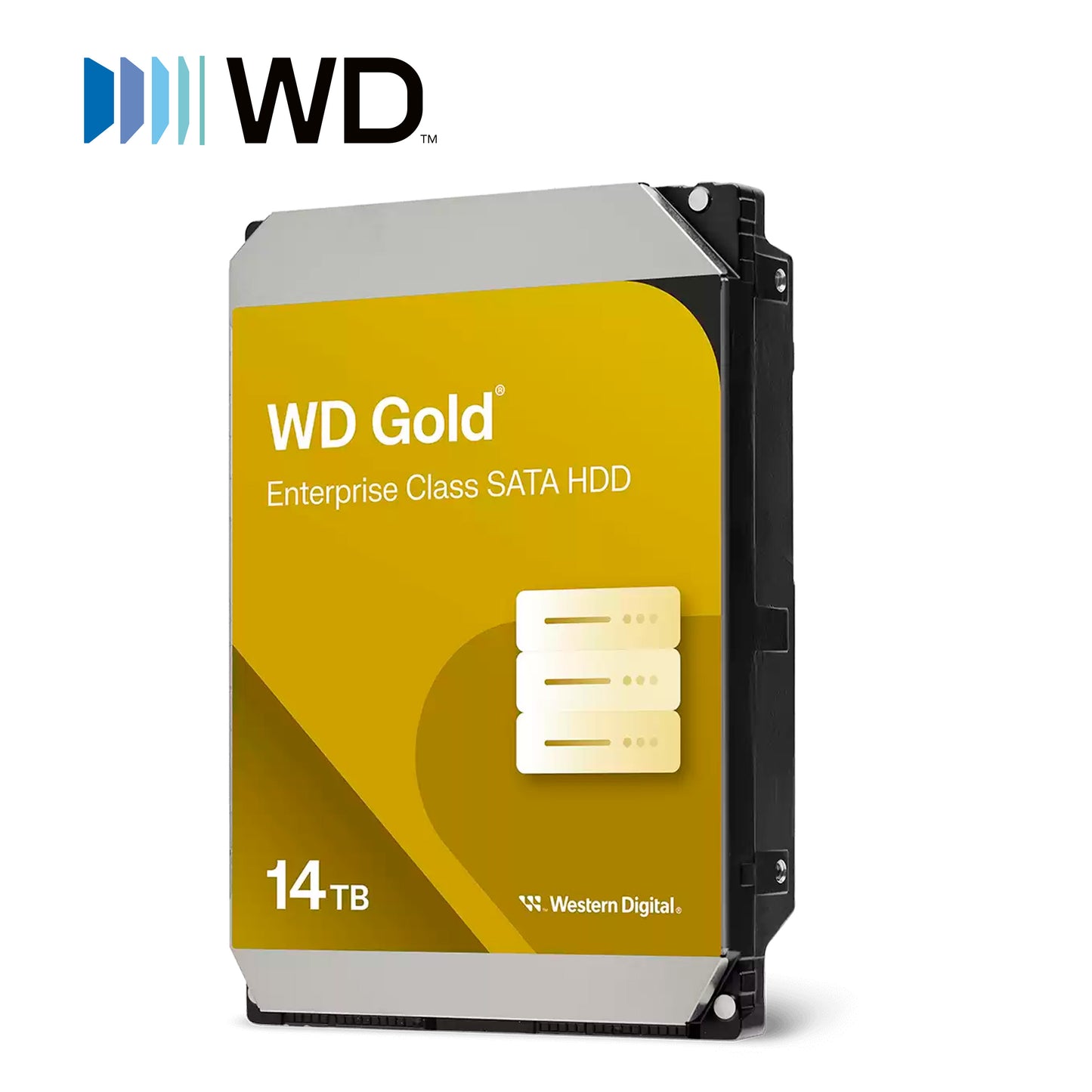 dd disco duro 14tb wd142kryz wd gold 3.5 sata3 6gb/s 256mb 7200rpm 24x7 hotplug p/nas/nvr/server