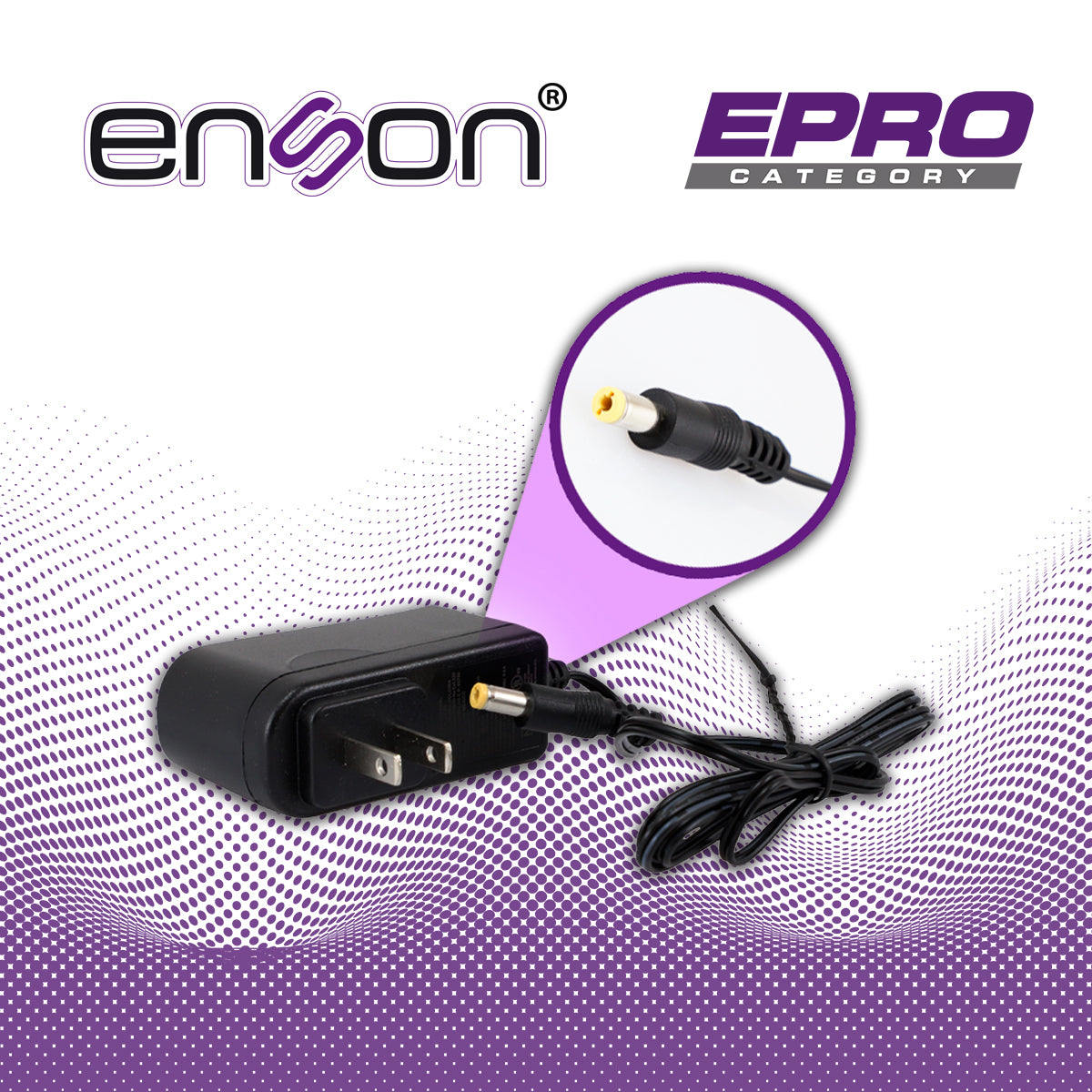 fuente de poder para camara enson ps-1210 12vdc 1amp certificacion ul