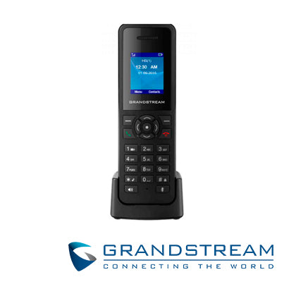 telefono ip inalambrico dect grandstream dp720 / 20 lineas / 20 cuentas sip / conferencia 3 vias compatible base dp750/dp752 / pantalla a color 1.8 pulgadas / voz full hd / 250 hrs en espera / incluye 2 baterias