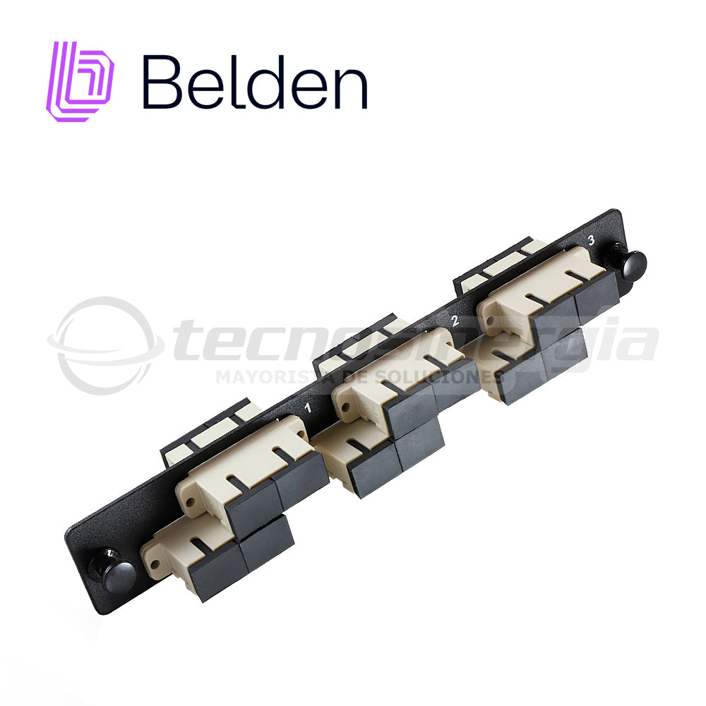 adaptador fibra belden ax100098 6c sc 12hilos multimodo om1