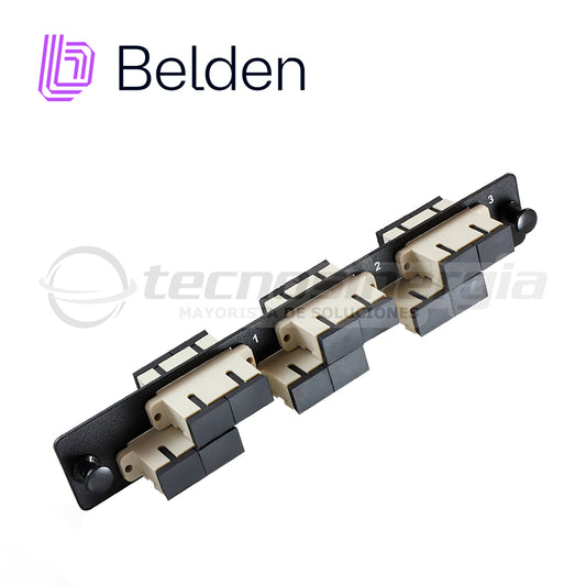 adaptador fibra belden ax100098 6c sc 12hilos multimodo om1