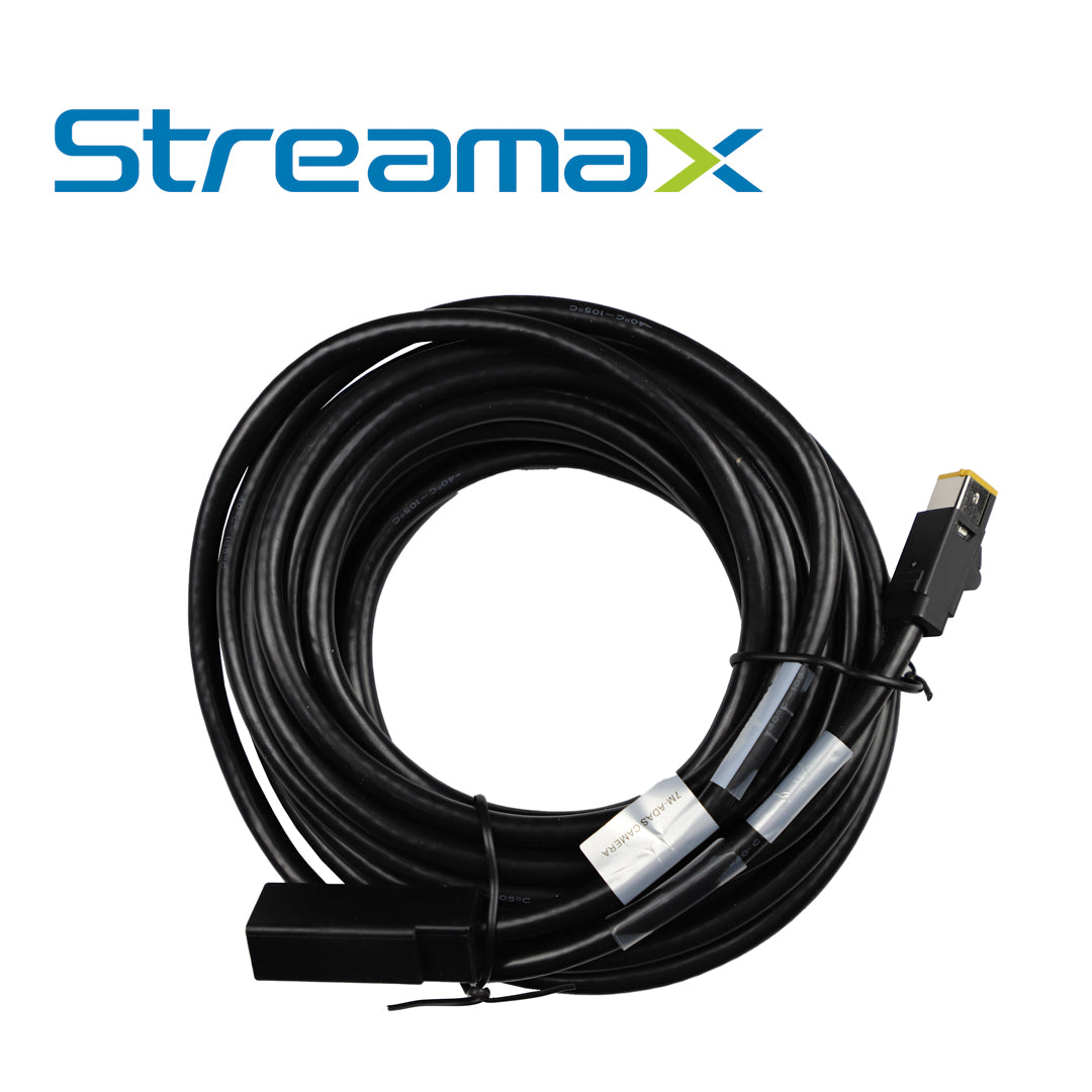 cable tipo-b meriva streamax m6pin 7m / compatible con camara mca20d adas
