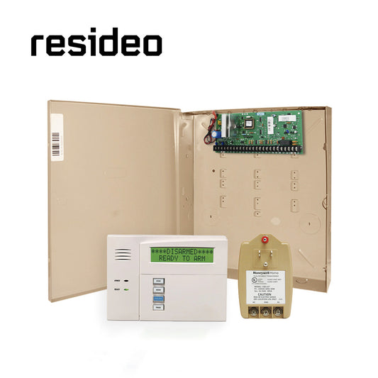 kit v48t62rf panel vista48 + teclado rf 6160rfc + transformador 1361-gt con teclado alfanumerico y receptor de hasta 40 zonas