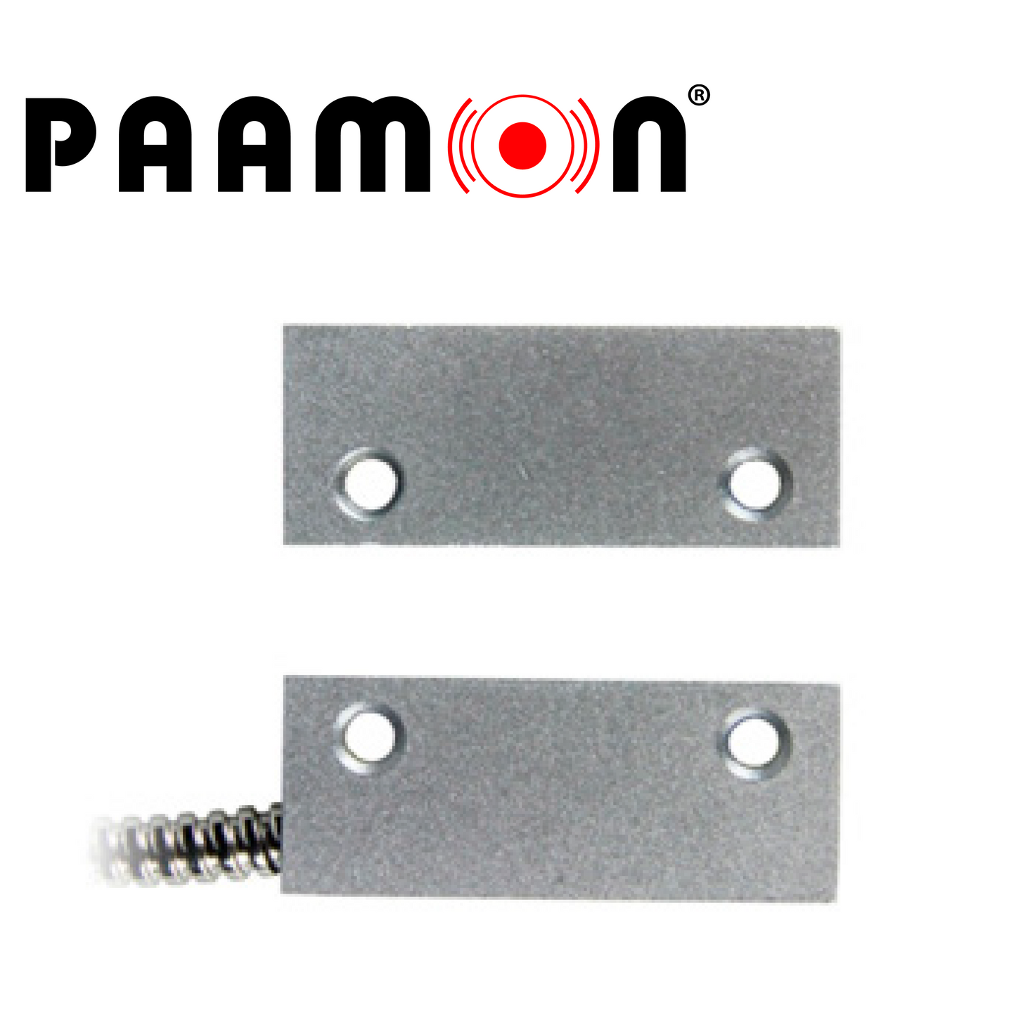 contacto magnetico de uso rudo paamon pm-ms18m / nc / ideal para uso en puertas y ventanas metalicas / gap 30-40 mm / cableado
