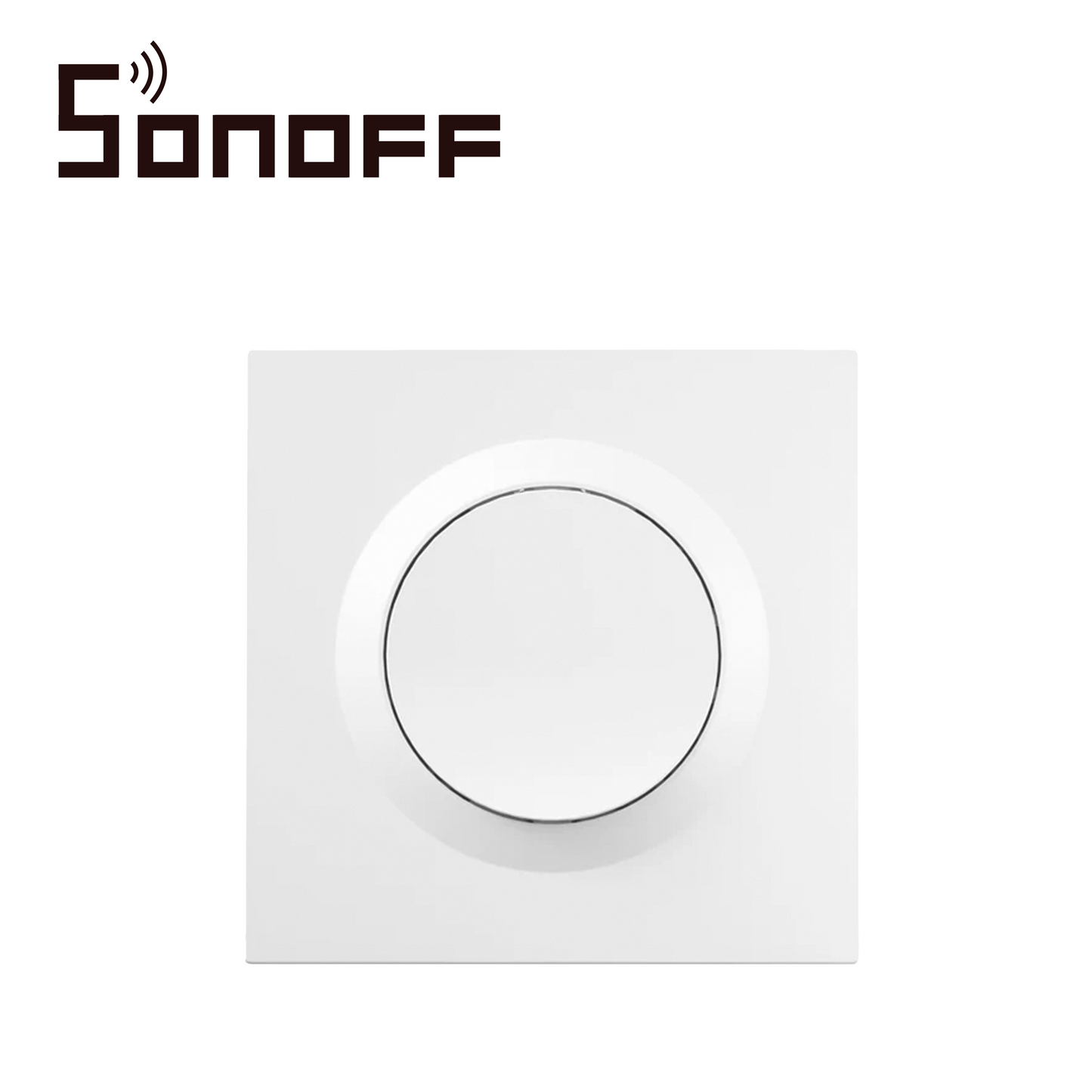 caja para interruptor de pared de una unidad sonoff e1gsl / no requiere neutro para la conexion / compatible con interruptores mini que no requieran neutro/ slot para un interruptor