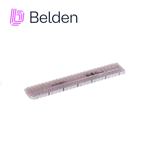 conector gigabix belden ax101447 categoria 6 blanco 6 puertos